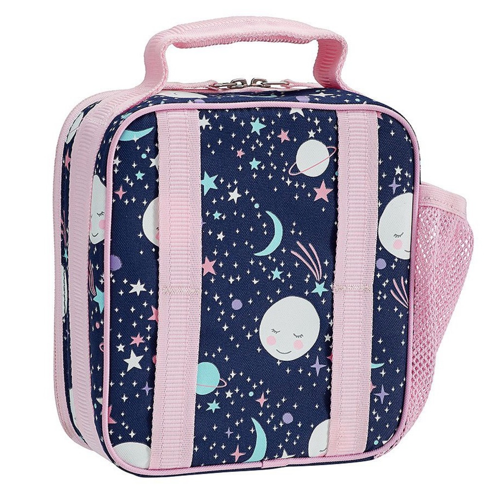 Pottery Barn Kids Mackenzie Moon Glow Lunch Box NEW in Bag Glow in the Dark - Picture 1 of 7